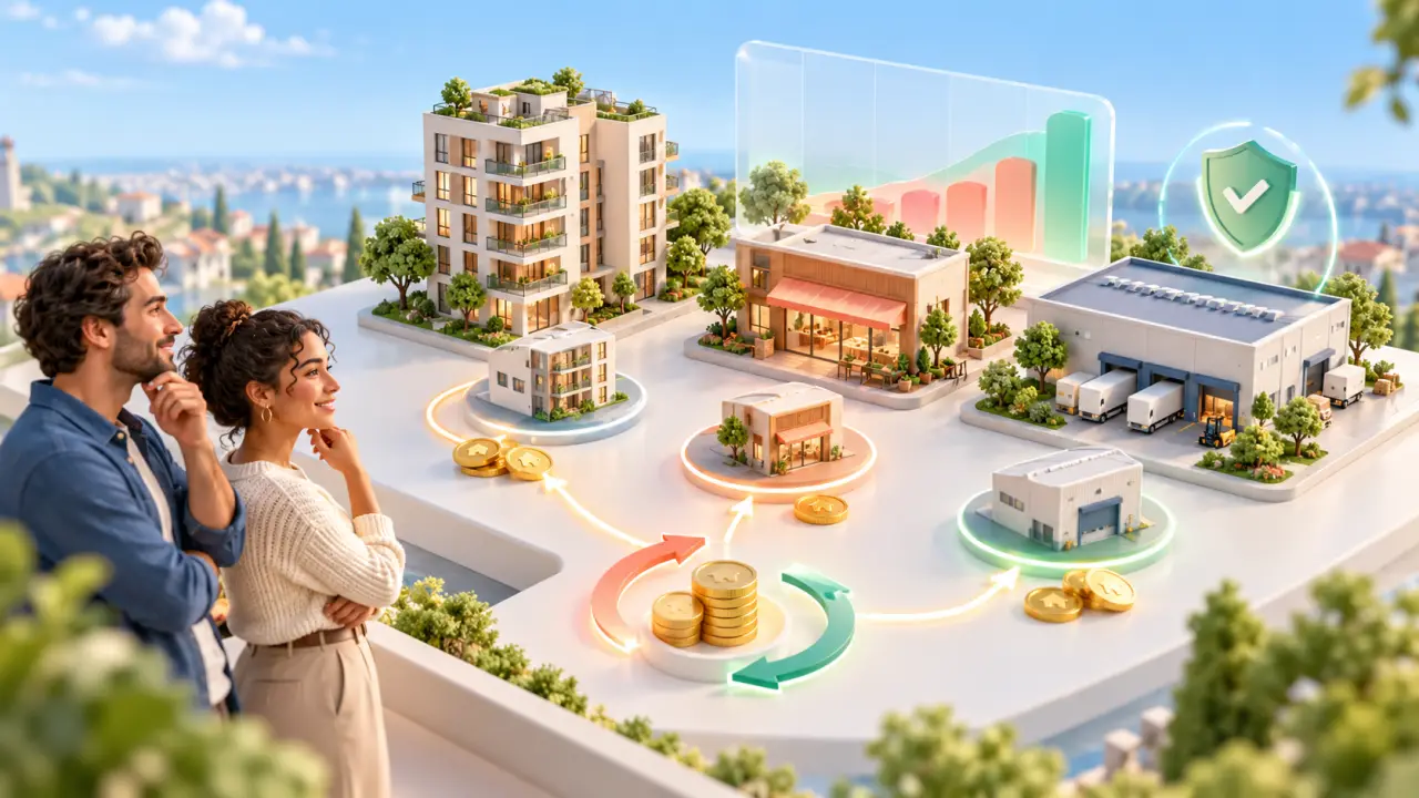 Comparaison entre immobilier fractionné et investissement en SCPI