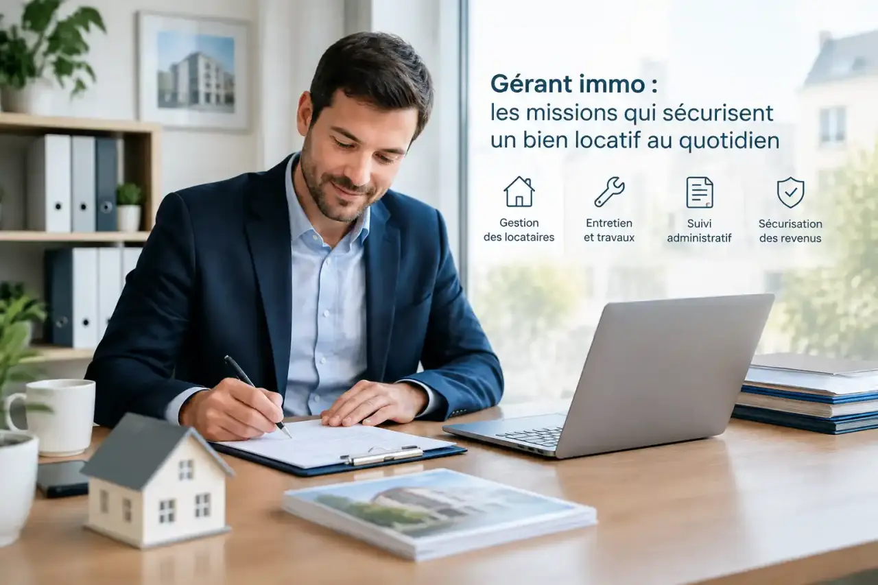 Gérant immo : les missions qui sécurisent un bien locatif au quotidien