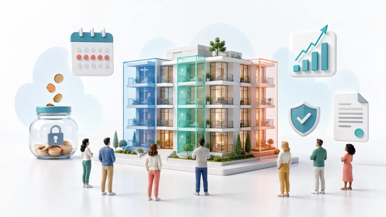 Investissement immobilier fractionné et perception de loyers mensuels