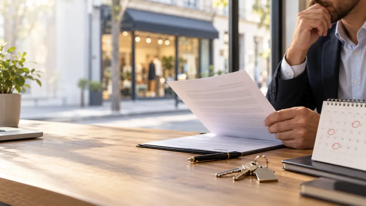 Bail commercial et résiliation : six mois de préavis, mais pas toujours le droit de partir