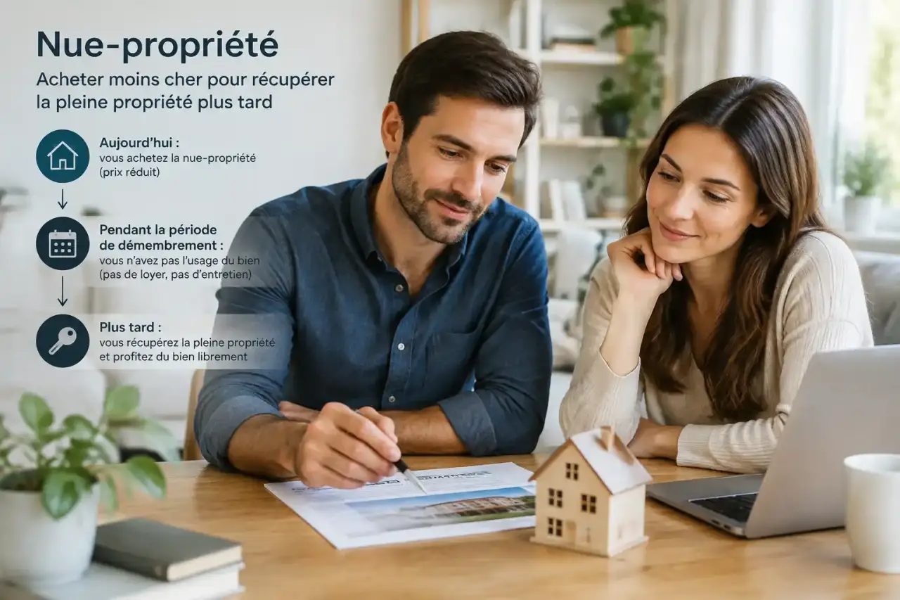 Nue-propriété : acheter moins cher pour récupérer la pleine propriété plus tard